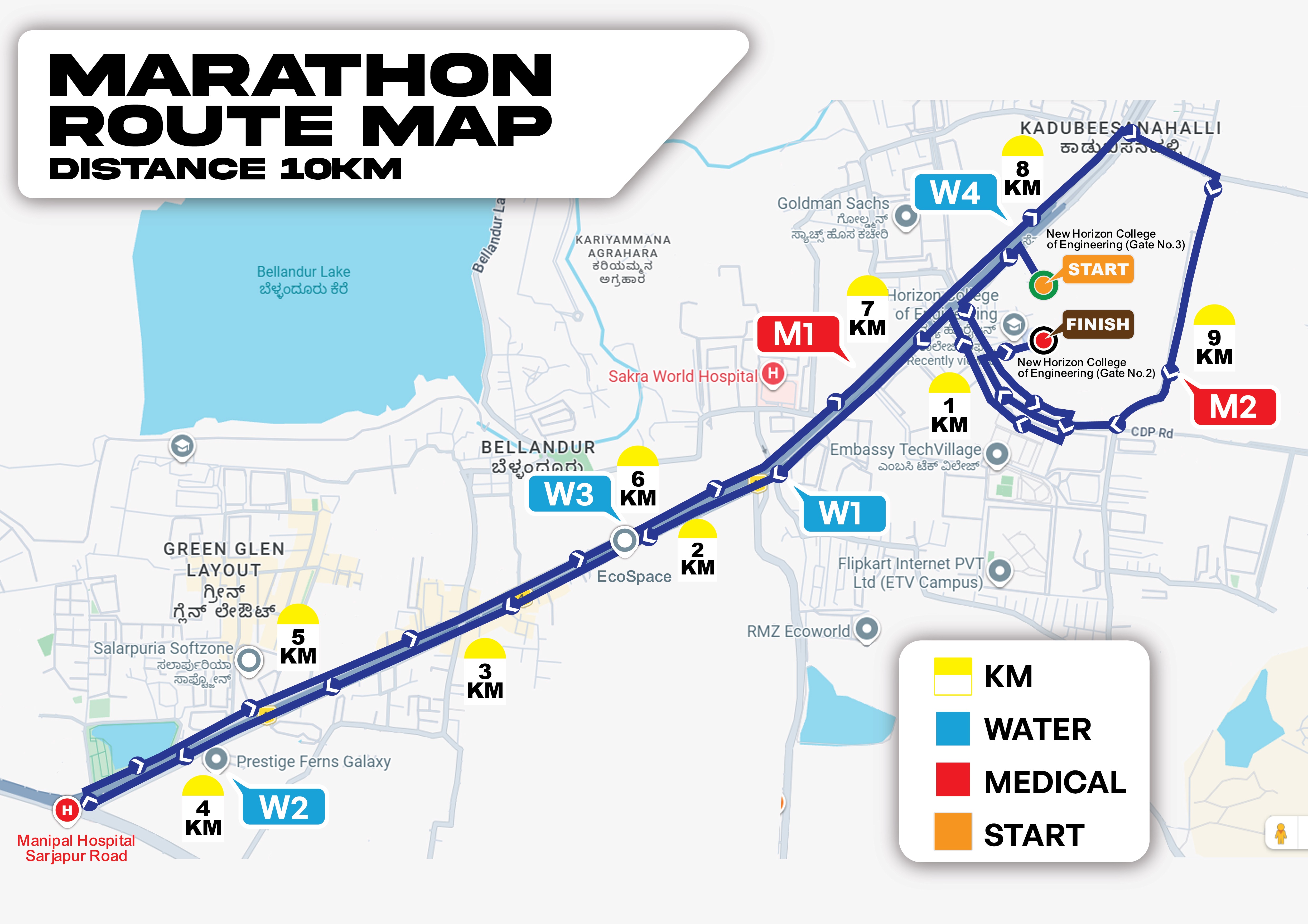 3K Route Map